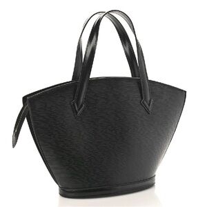 Louis Vuitton Epi Saint Jacques Shopping Shoulder Bag Black